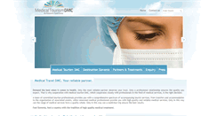 Desktop Screenshot of medicaltourism-dmc.com