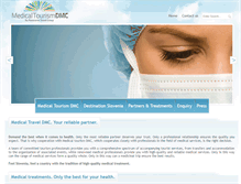 Tablet Screenshot of medicaltourism-dmc.com